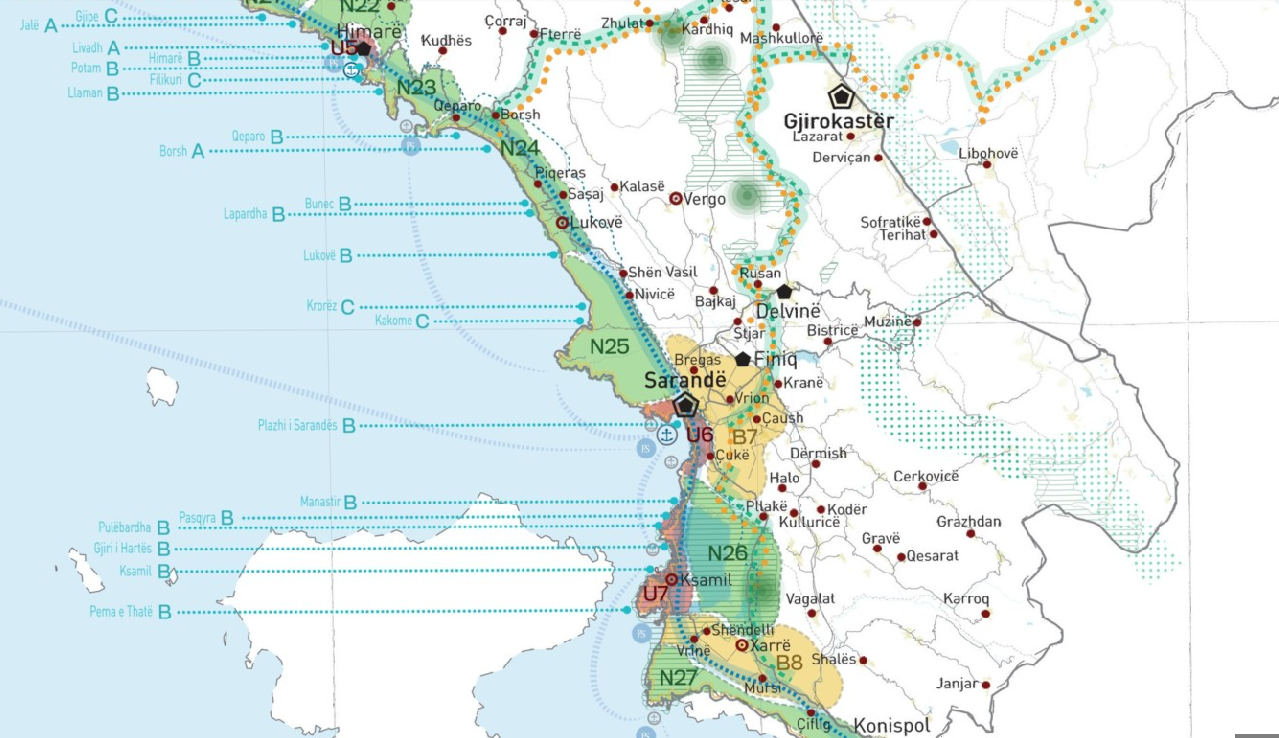 Graphic overview for PINS Coast, Tourism