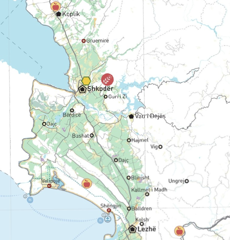 Graphic overview for PINS Coast, Agricultural System