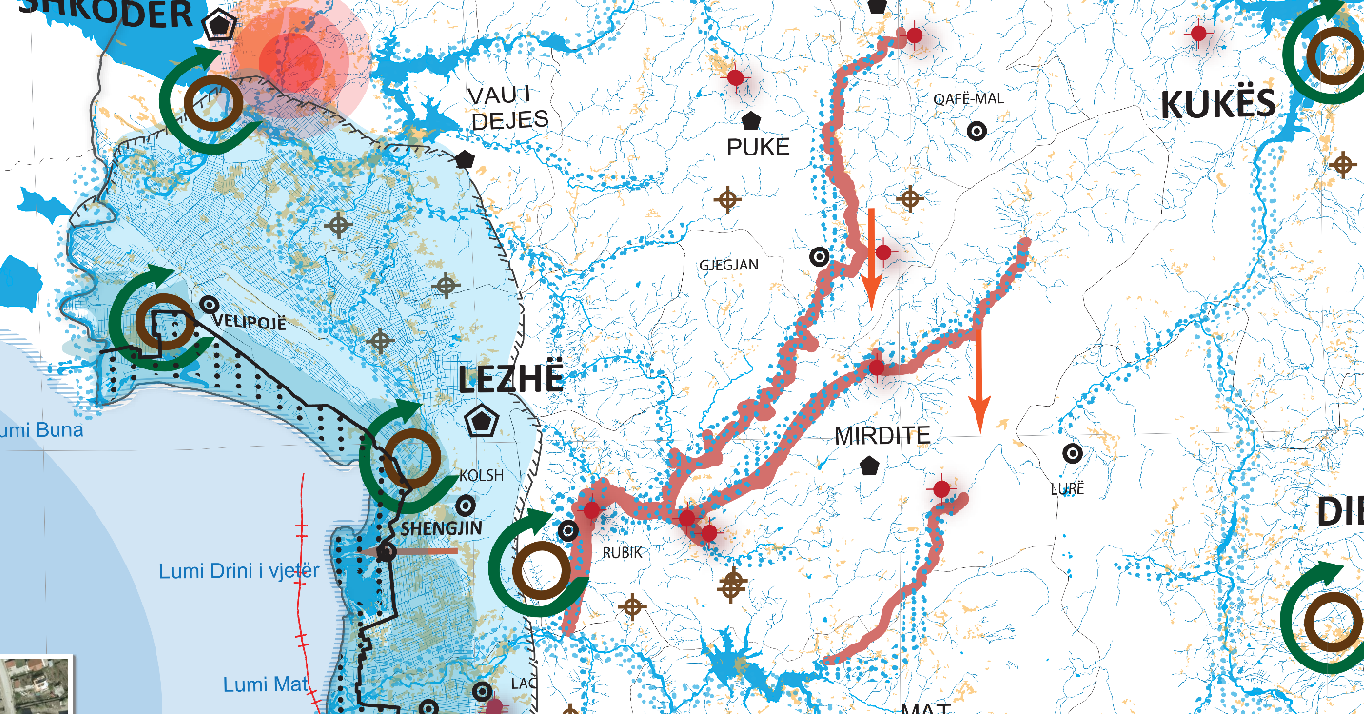 Graphic overview for National General Plan, Water System