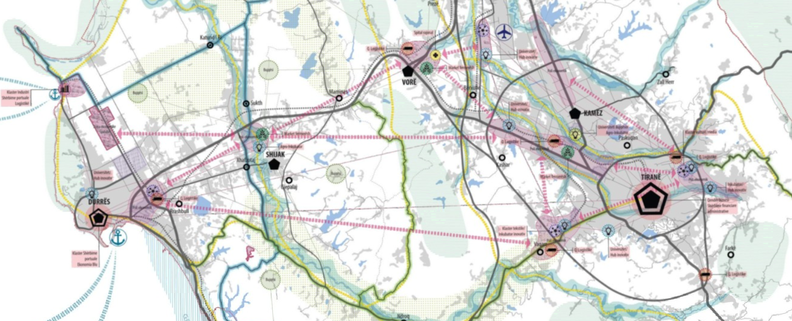 Graphic overview for PINS Tirana-Durrës, Economy and Tourism