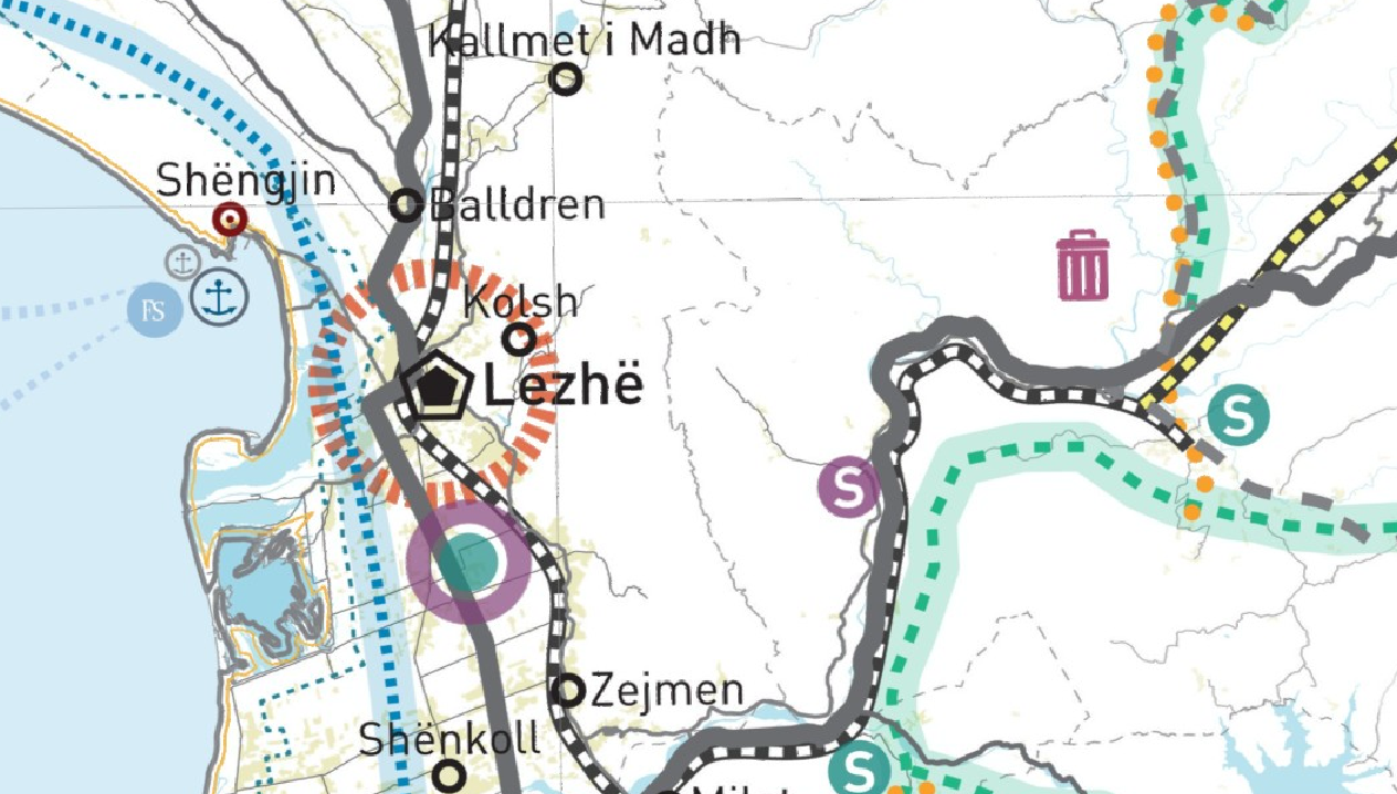 Graphic overview for PINS Coast, Infrastructure System