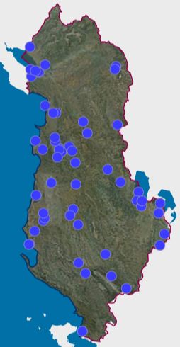 Graphic overview for Environmental monitoring infrastructure, Surface water monitoring network 2023