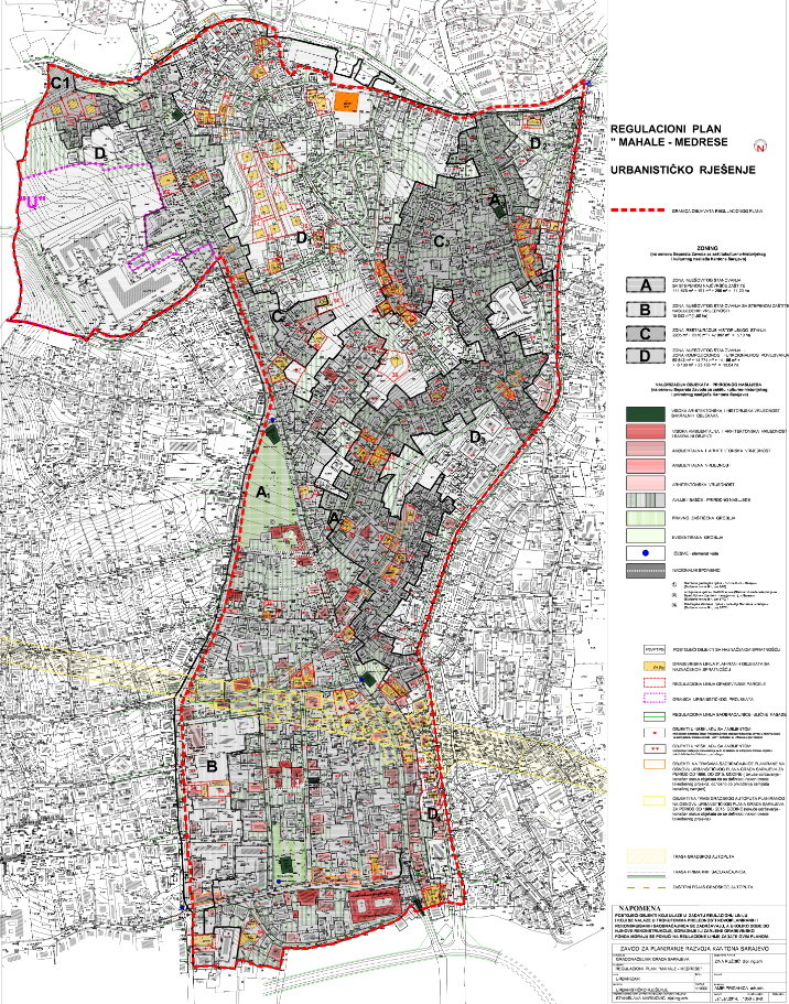 Graphic overview for Regulatory plan "Neighborhoods - Madrasahs"