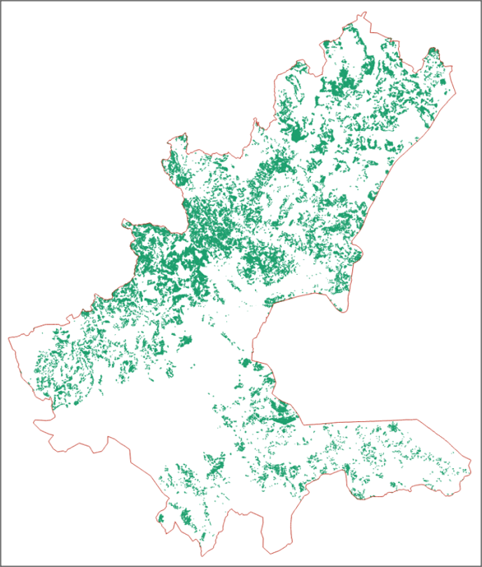 Graphic overview for Private forests and forest lands in the Sarajevo Canton