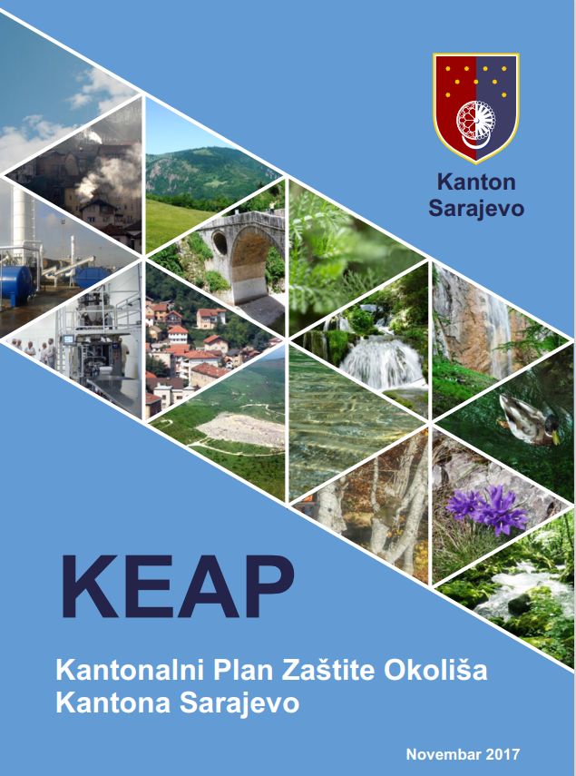 Graphic overview for Cantonal Environmental Protection Plan of the Sarajevo Canton