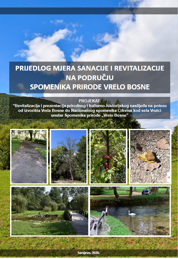 Graphic overview for Natural monument "Vrelo Bosne"