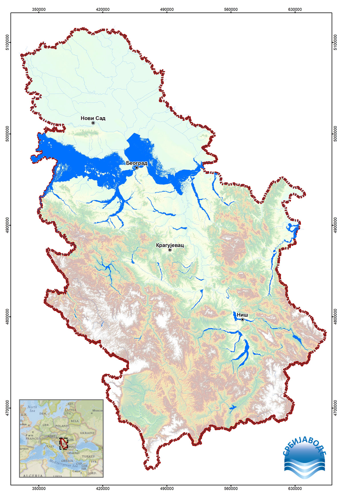Graphic overview for Study of Flood Prone Areas (SoFPAS 2)