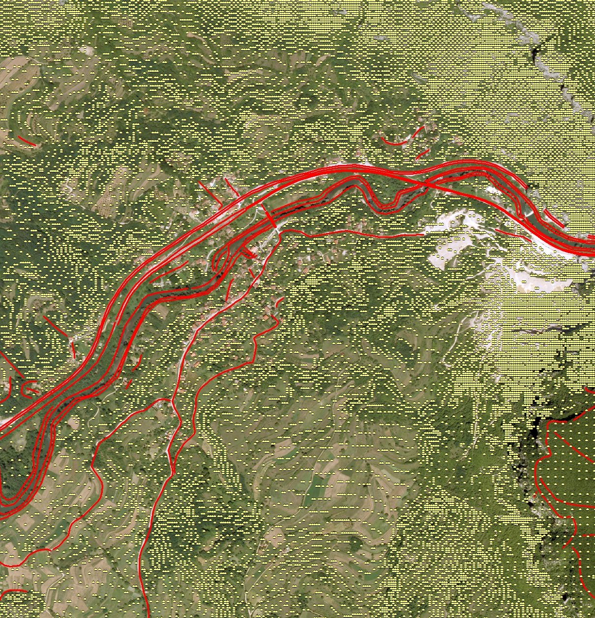 Graphic overview for Digital terrain model of 25 m grid