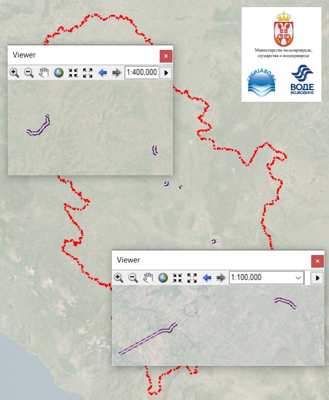 Graphic overview for Protective water facilities against the harmful effects of external and internal waters, erosion and floods on waters of the II order
