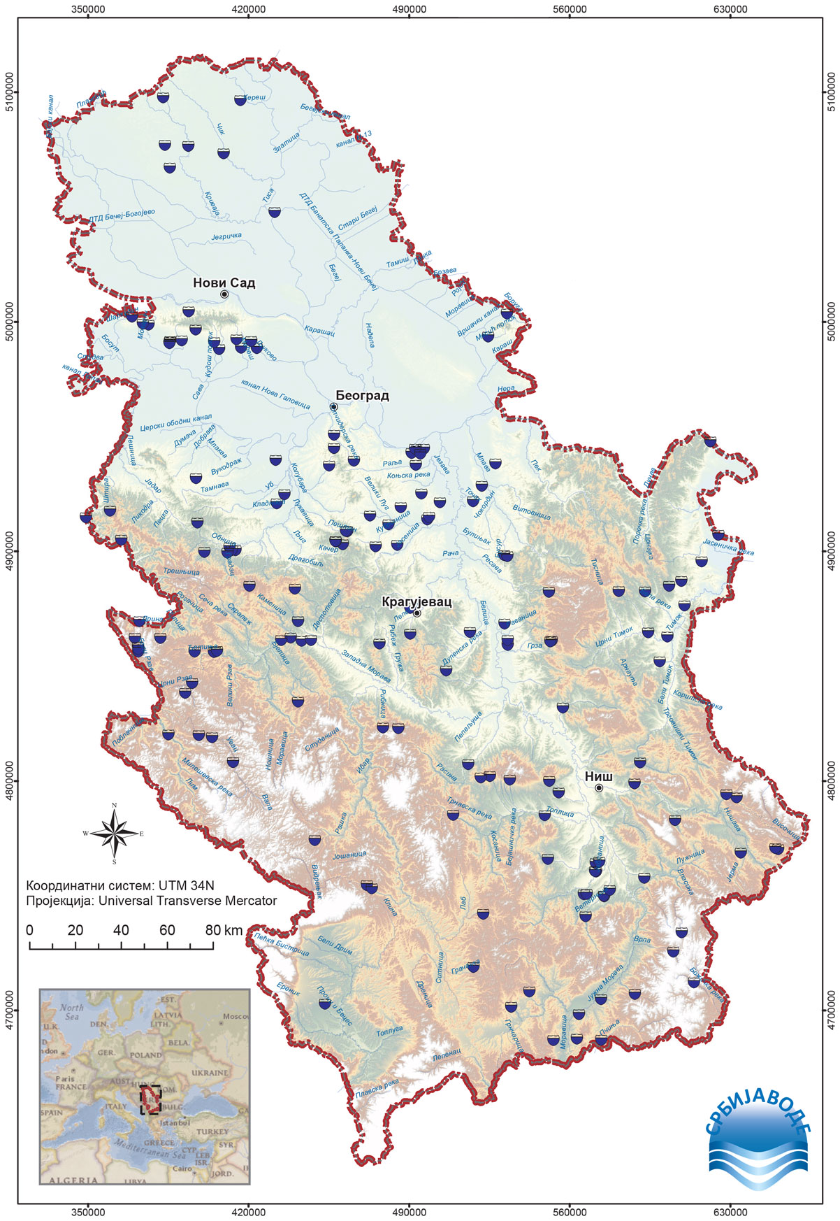 Graphic overview for Water facilities