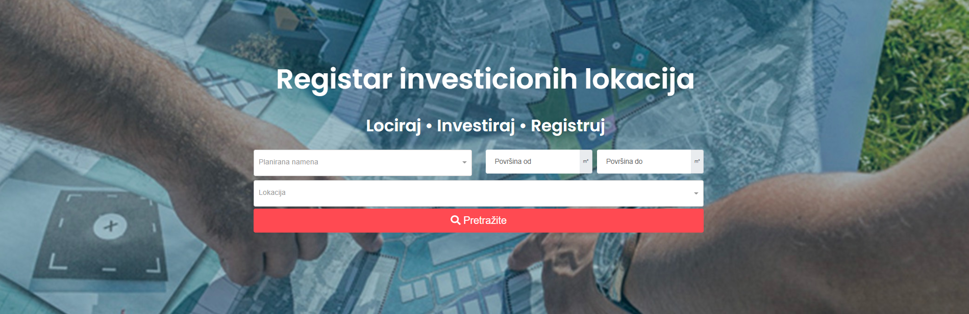 Graphic overview for Register of Investment Locations