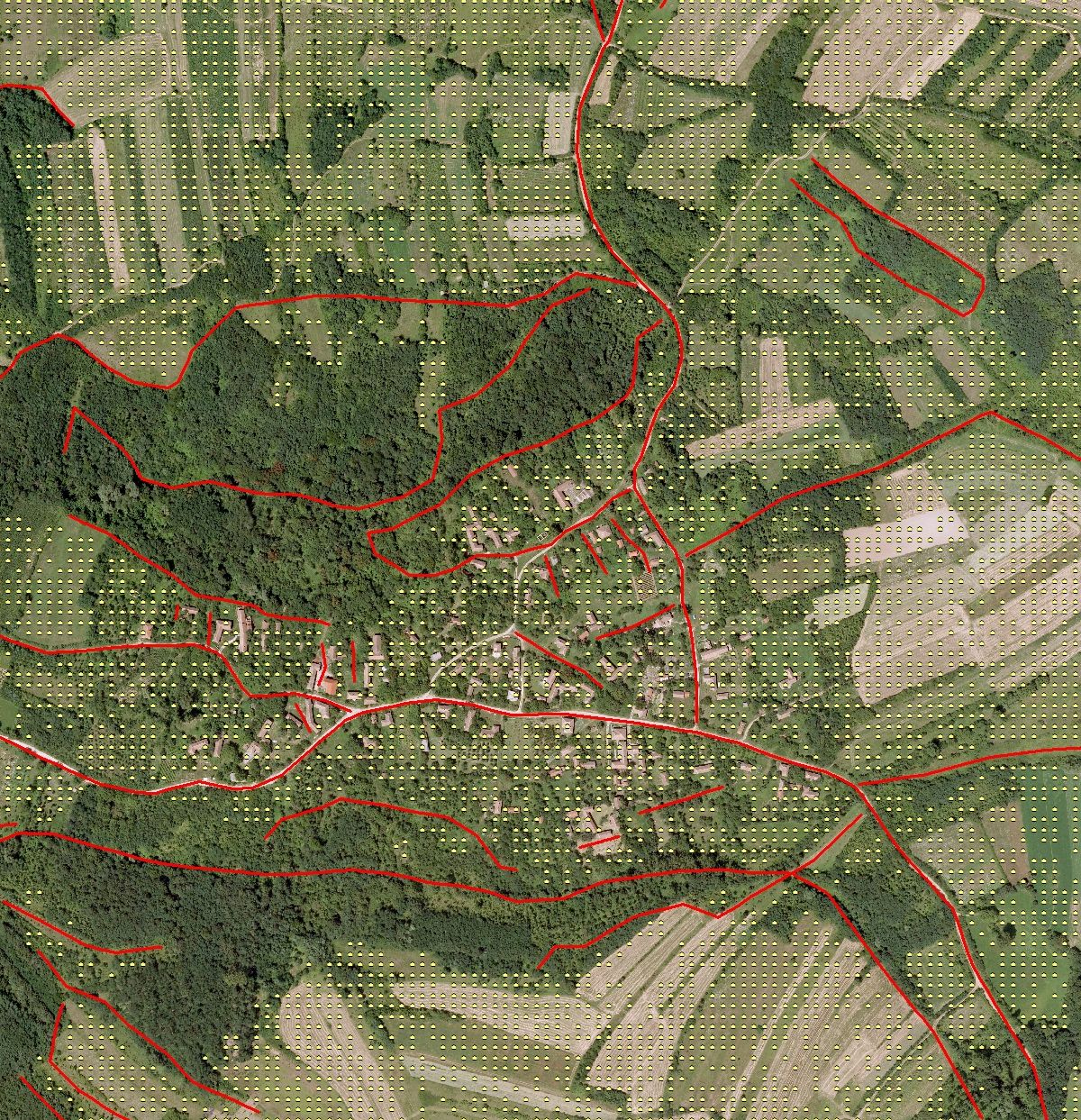 Graphic overview for Digital terrain model of 10 m grid