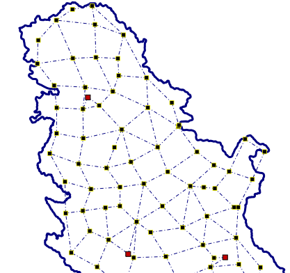 Graphic overview for The Serbian reference gravity network