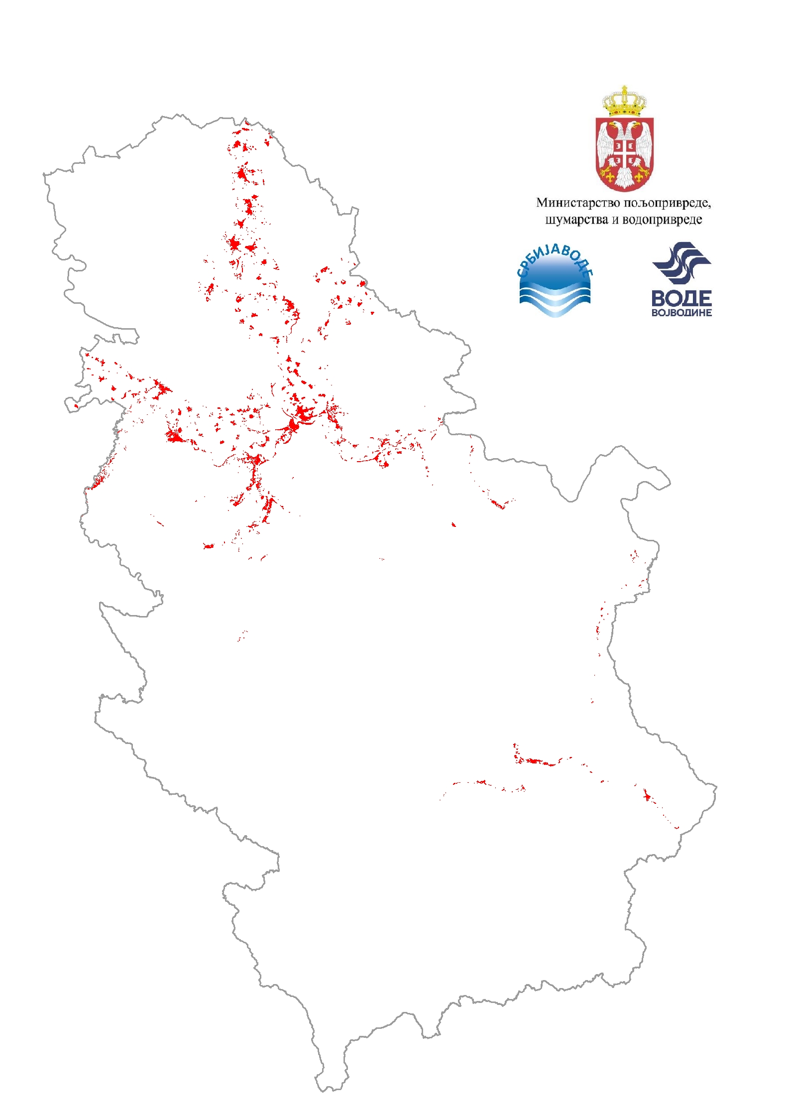 Graphic overview for Flood risk maps / Total risk