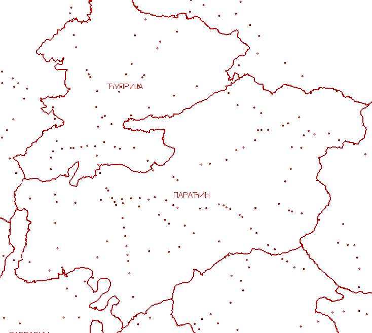Graphic overview for Precise levelling network