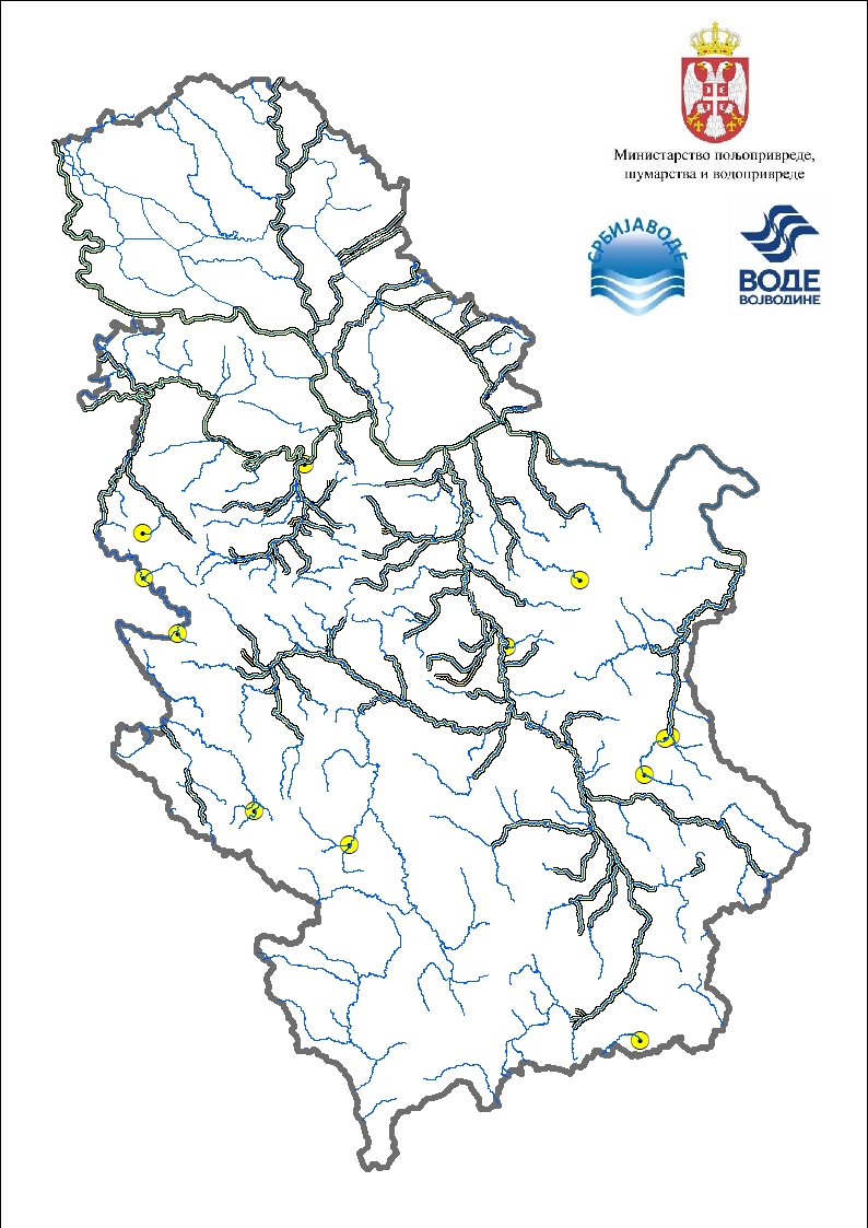 Graphic overview for Significantly flooded areas